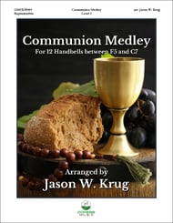 Communion Medley Handbell sheet music cover Thumbnail